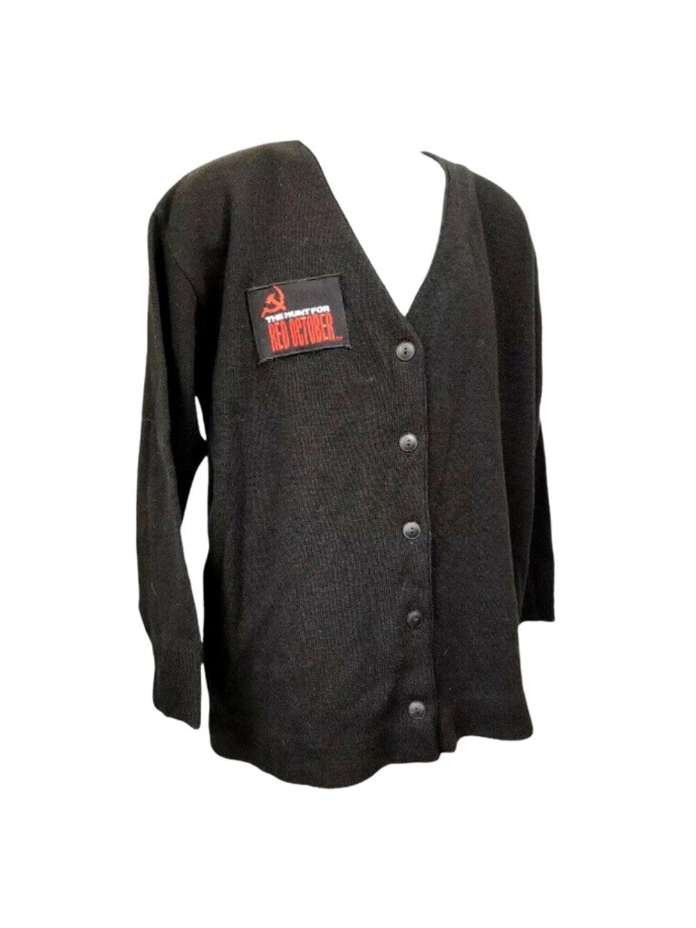 The Hunt for Red October Cast & Crew Gift Cardigan Sweater L Movie Memorabilia